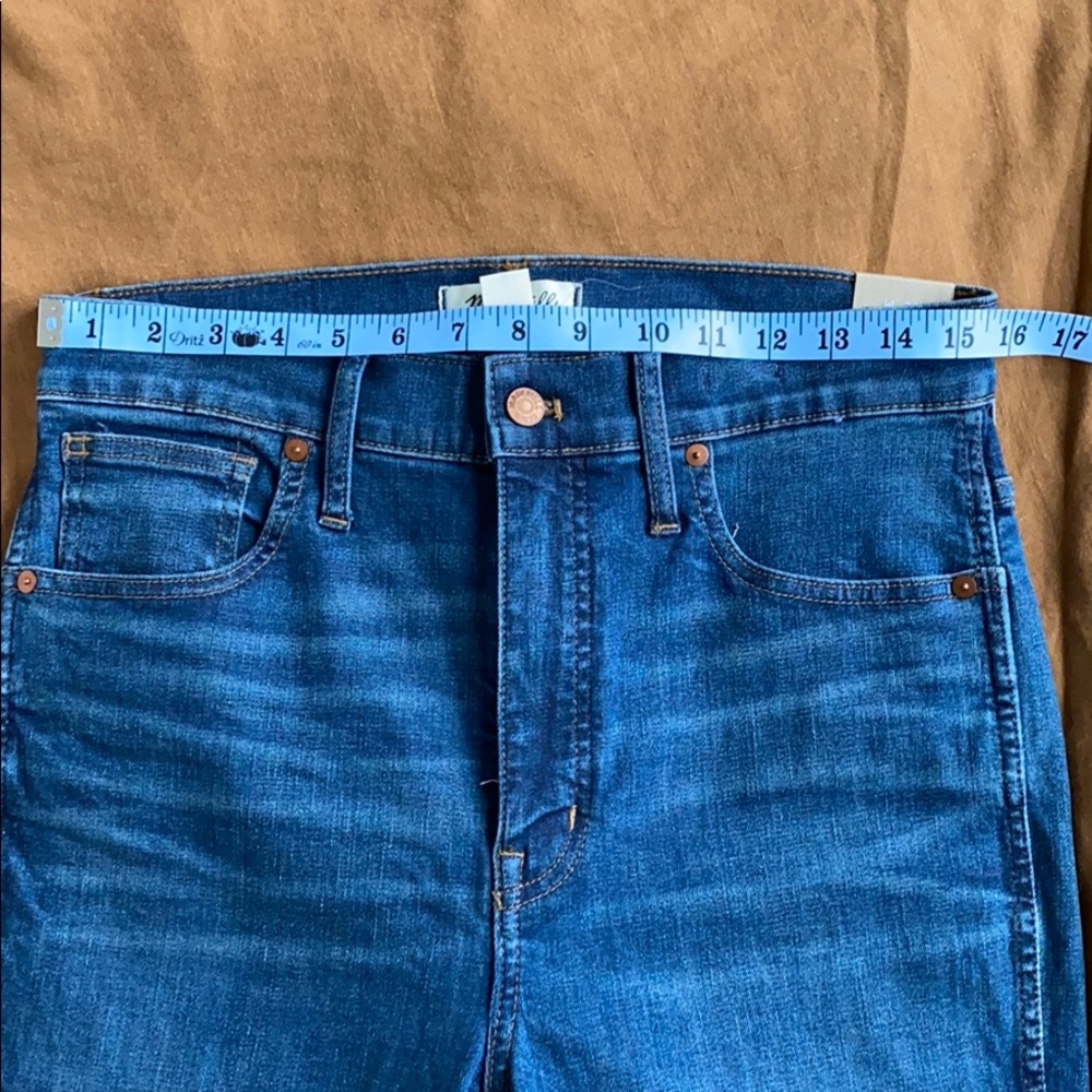 NWT | Madewell | 10in High Rise Skinny Denim - Picture 9 of 14